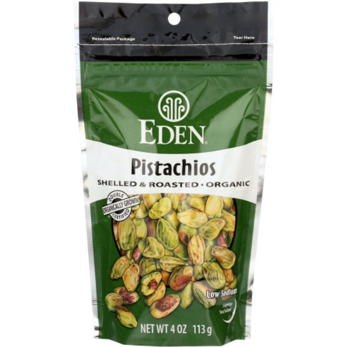 EDEN FOODS – NUT PISTACHIO SHELLD RST 4 OZ – Pack of 1