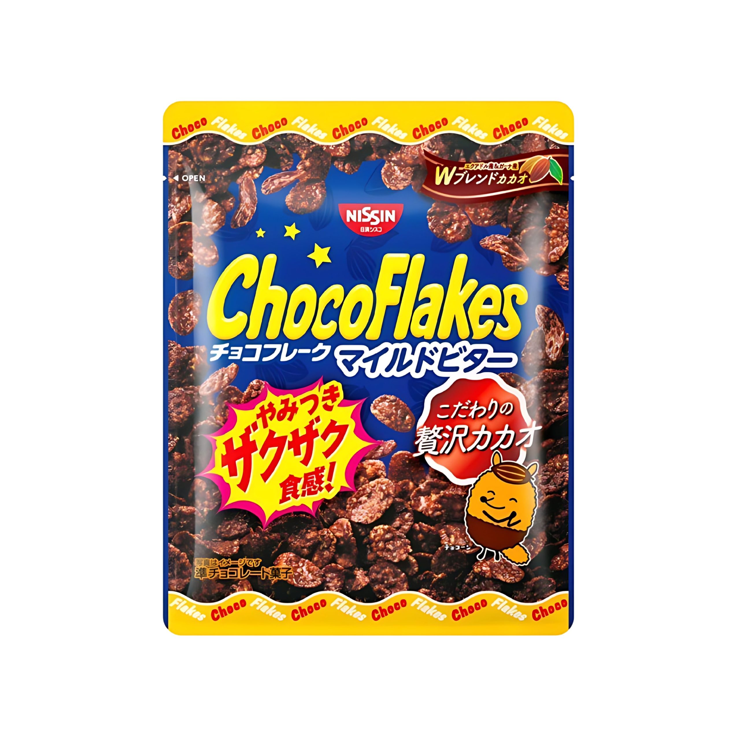 Nissin Cisco’s Baked Choco Corn Flake Mild Bitter (Japan)