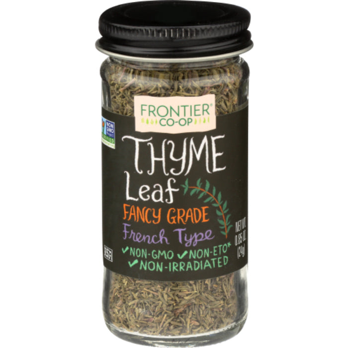 Frontier Herb – Thyme Leaf Bottle, 0.85 Oz – Pack Of 1