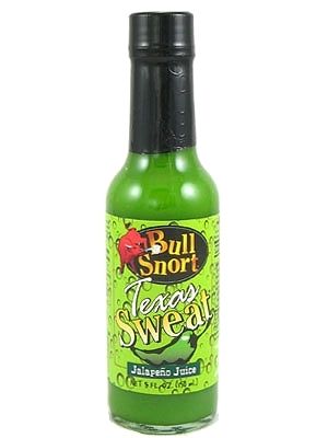 Bull Snort Texas Sweat Hot Sauce, 5oz.