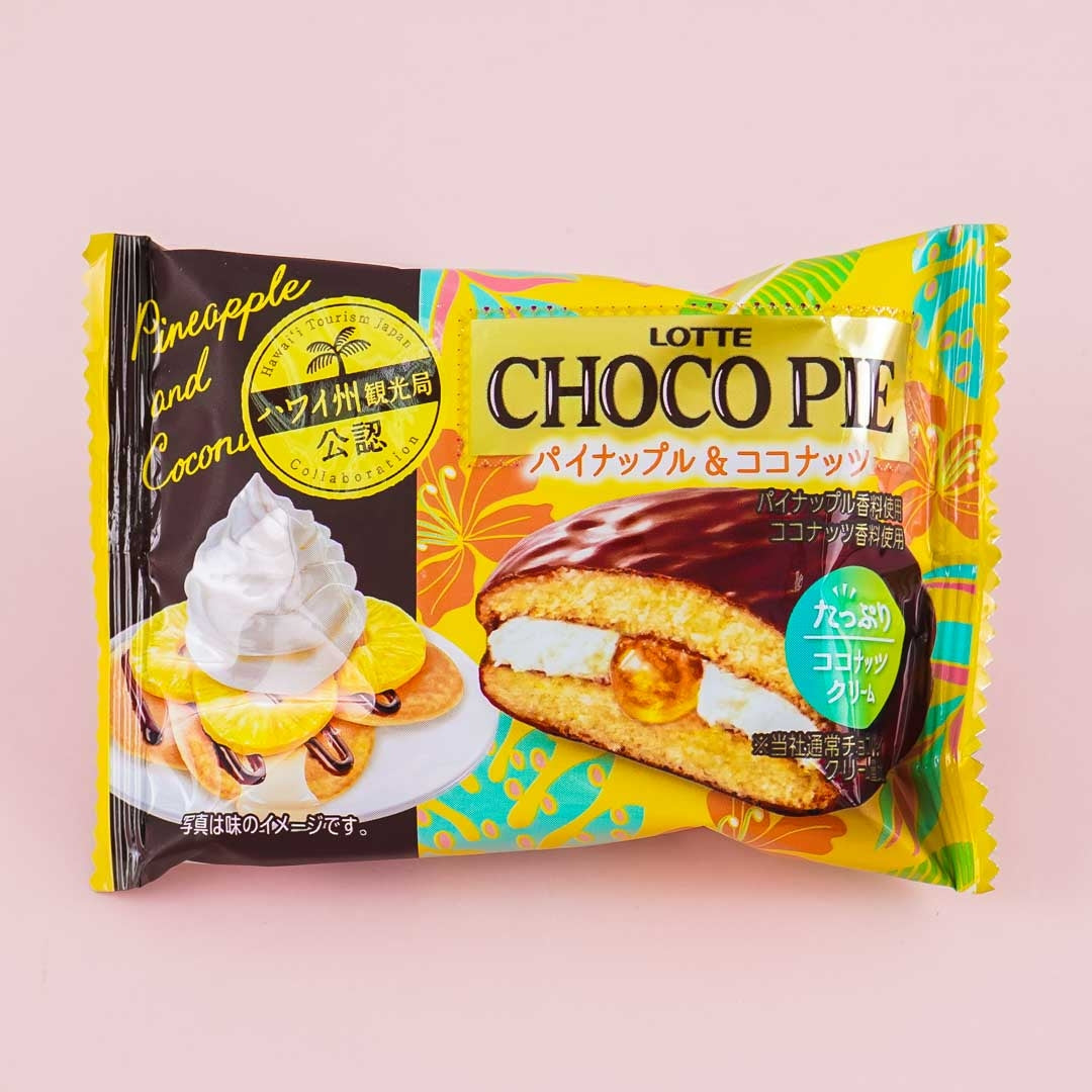 Lotte Choco Pie – Pineapple & Coconut