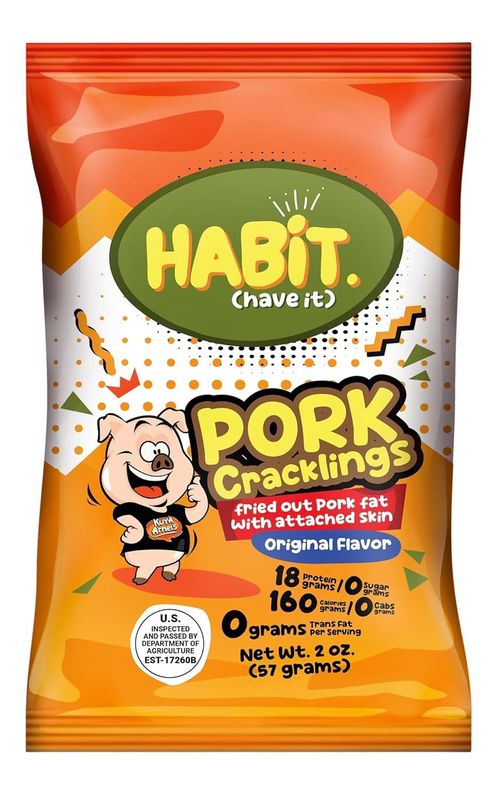 Habit Pork Cracklings 2oz