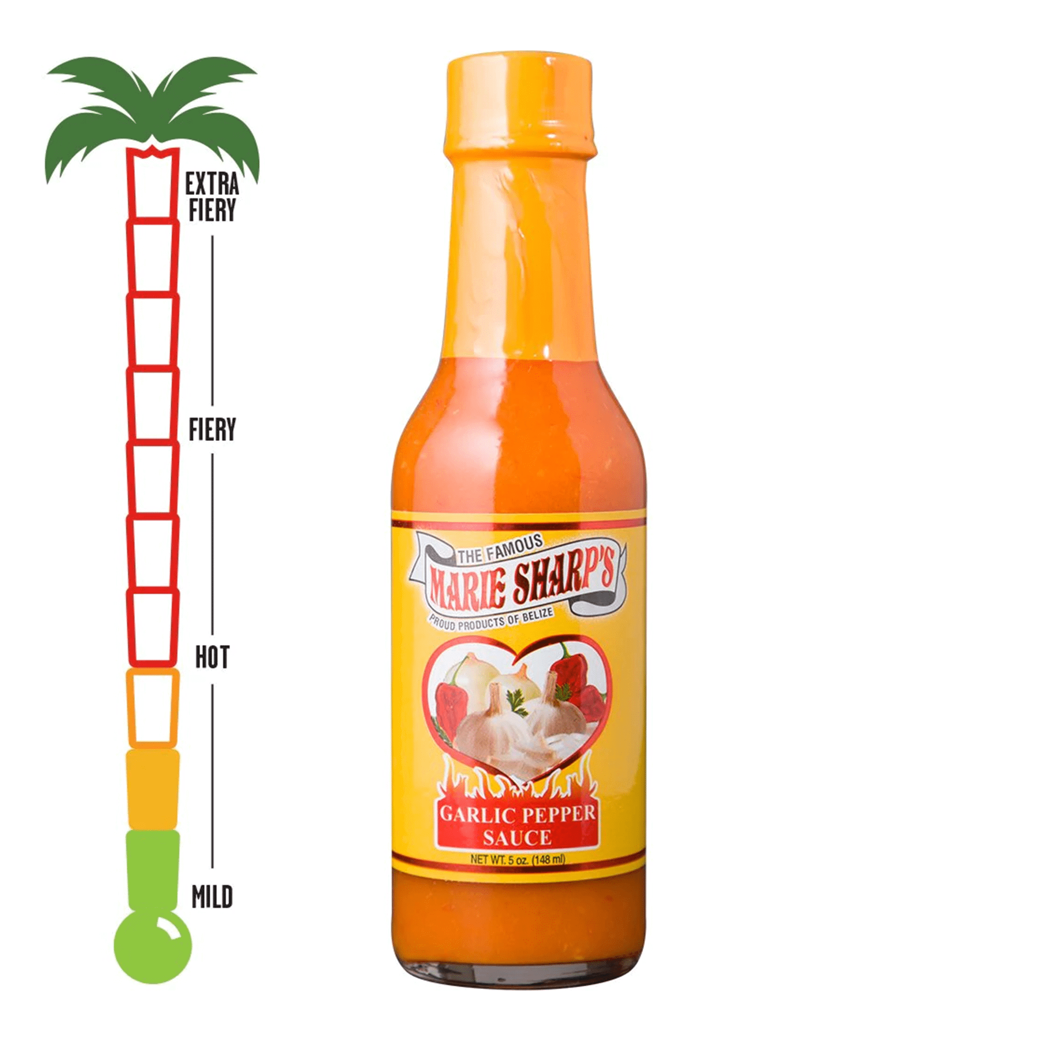Marie Sharp’s Garlic Habanero Pepper Sauce