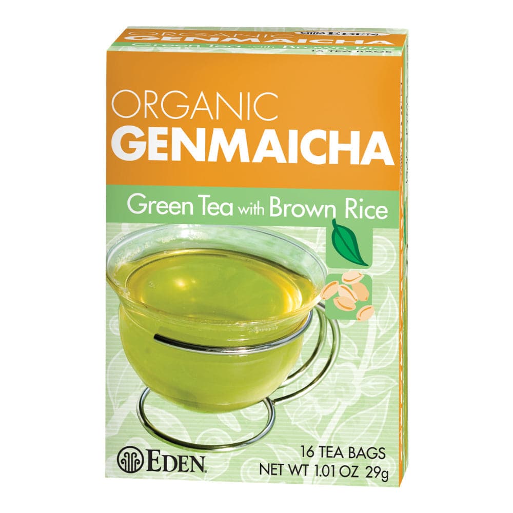 Eden Foods – Organic Genmaicha Green Tea with Roasted Brown Rice, 1.01