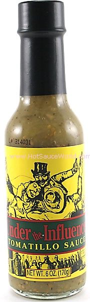 Under The Influence Hot Sauce, 6oz.