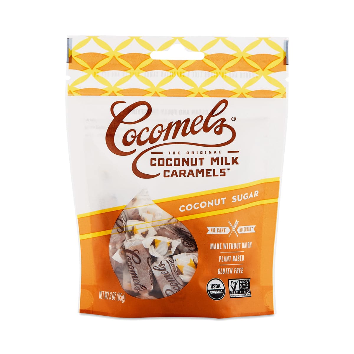 Cocomels, Coconut Milk Caramels, Coconut Sugar, 3 oz | Pack of 6