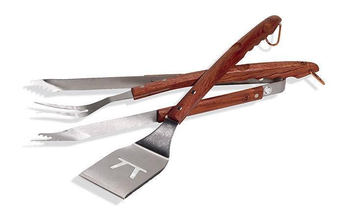 Fox Run Brands – Outset Rosewood Collection BBQ Tool Set, Set of 3