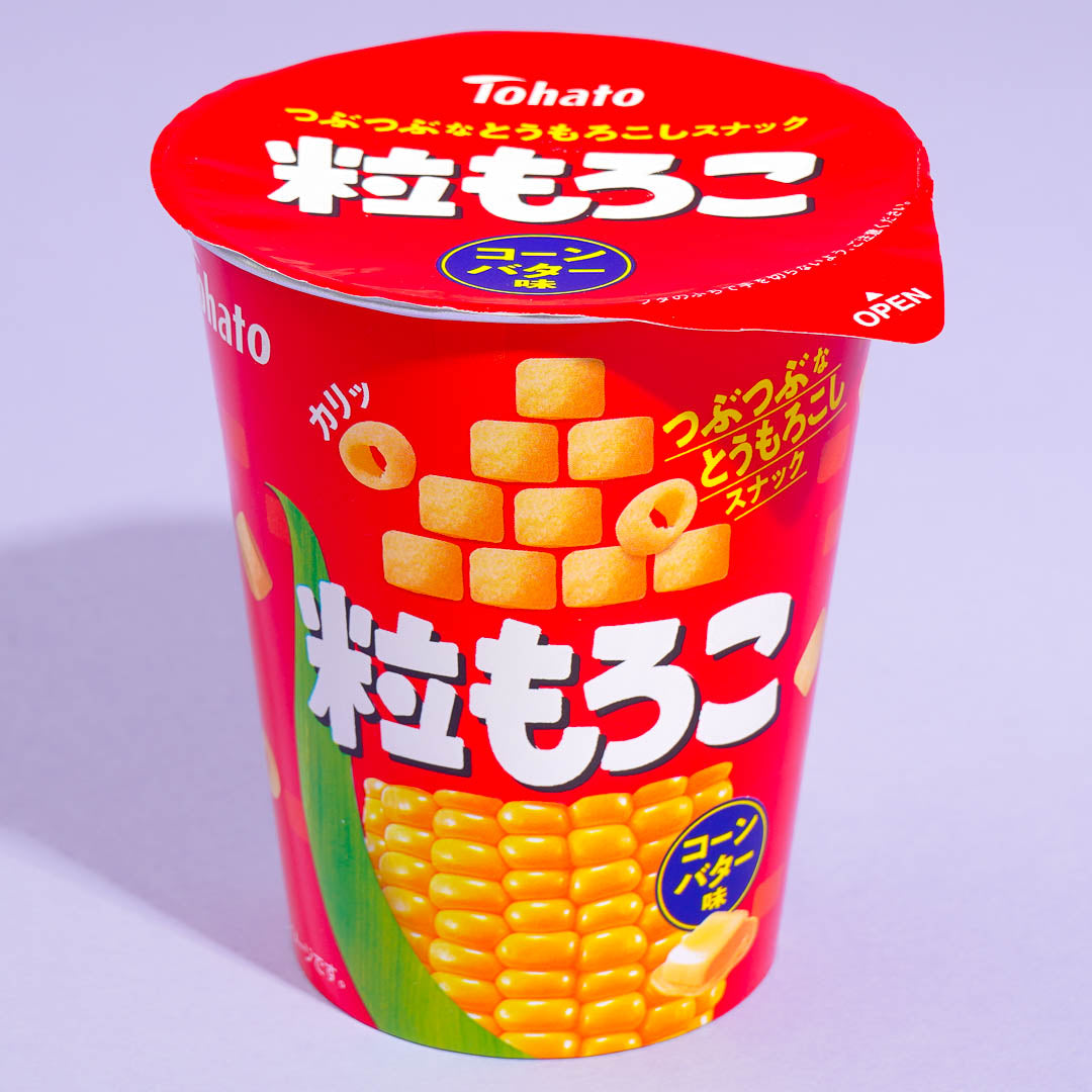 Tohato Grain Moroko Corn Rings – Butter
