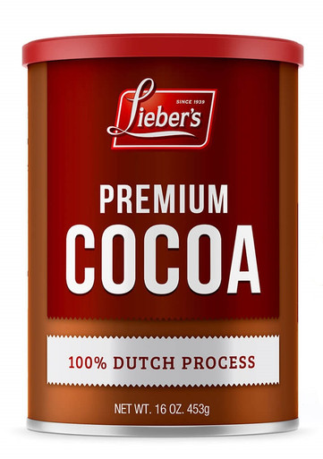 Lieber’s Premium Dutch Process Cocoa Powder, Kosher for Passover, 16 oz