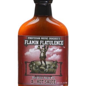 Hot Sauce Flamin Flatulence Professor Payne InDeAss’s Butt Blazin #4 5