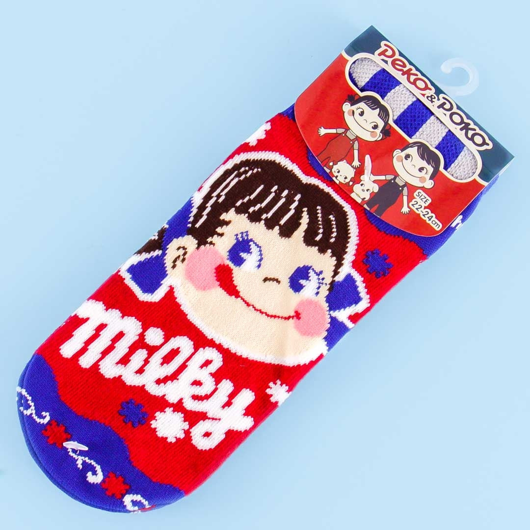 Milky Peko-Chan Patterned Socks