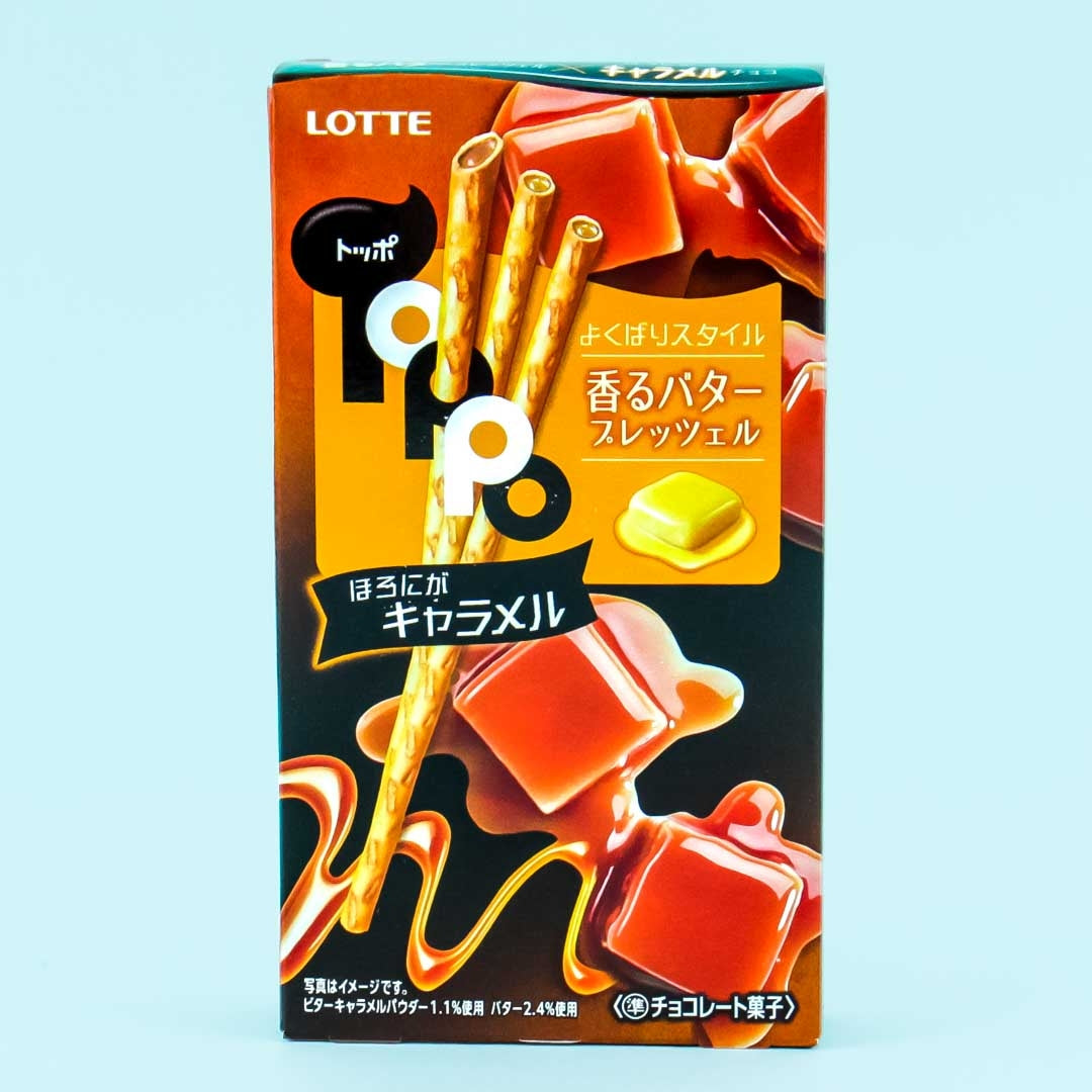 Toppo Biscuit Sticks – Bitter Caramel