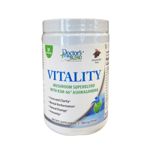 Vitality Mushroom SuperBlend Powder with Ashwagandha