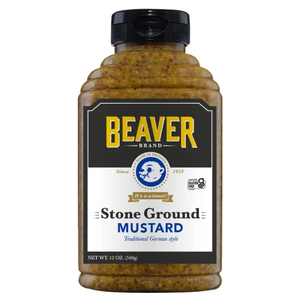Beaver – Stone Ground Mustard, 12 oz