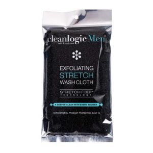 Cleanlogic – Exfoliating Stretch Fiber Wash Cloth, 1 Each