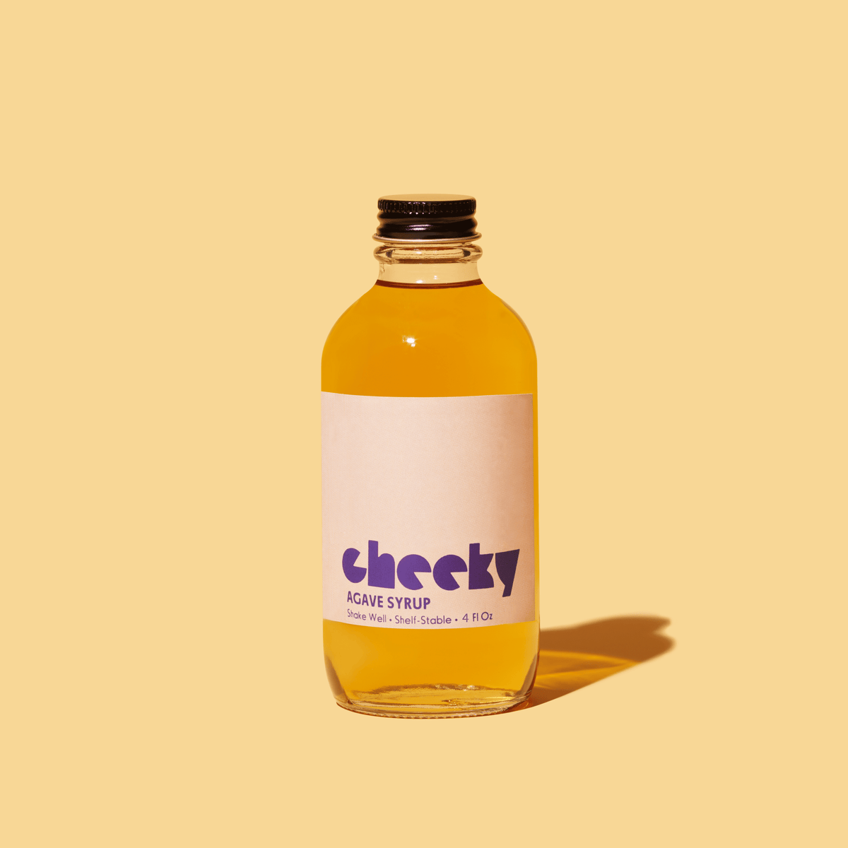 Cheeky Cocktails Agave Syrup Bottle