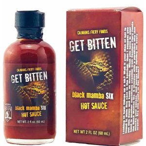 Cajohn’s Get Bitten Black Mamba 6 Hot Sauce