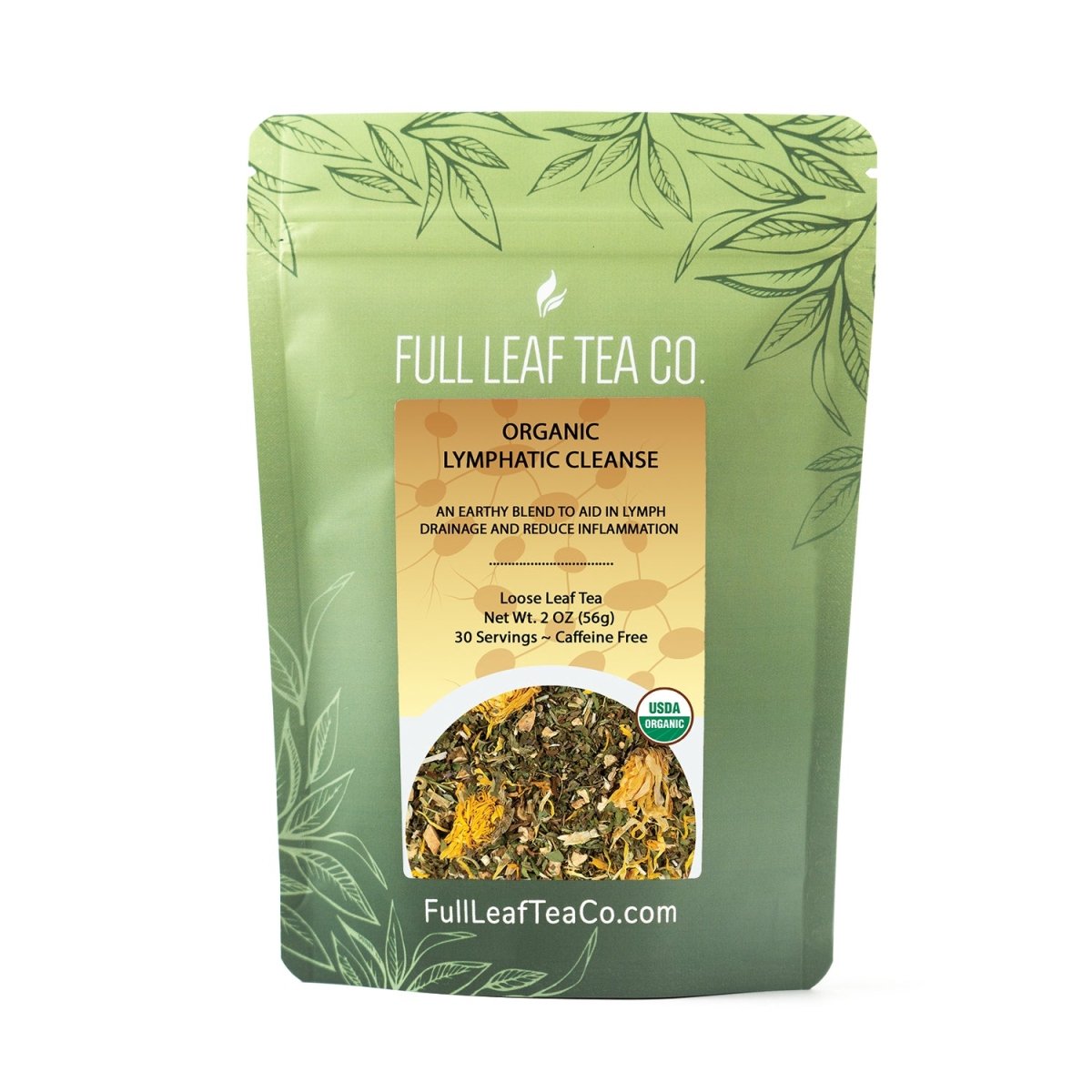 Organic Lymphatic Cleanse Retail Bags – Case of 6