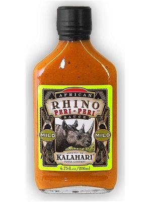 African Rhino Peri-Peri Pepper Sauce “Mild”, 6.75oz.