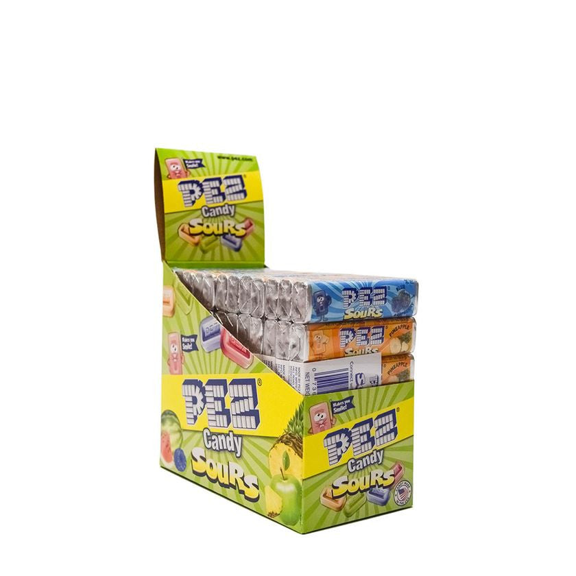 Assorted Sourz Pez Refill Pack – 12 Count