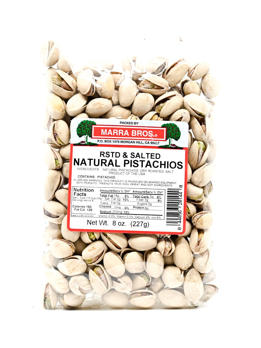 Pistachios Roasted & Salted Natural Pistachios Marra Bros 8