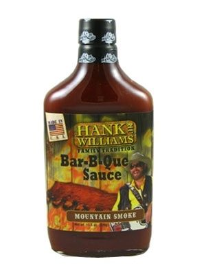 Hank Williams Mountain Smoke Barbecue Sauce, 15.5oz.