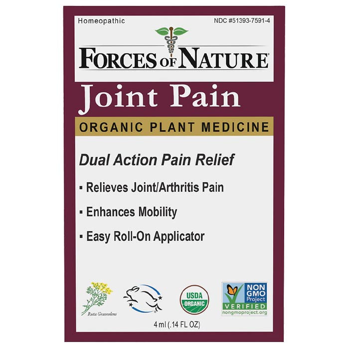 Forces of Nature – Joint Pain Management (Rollerball), 0.14oz