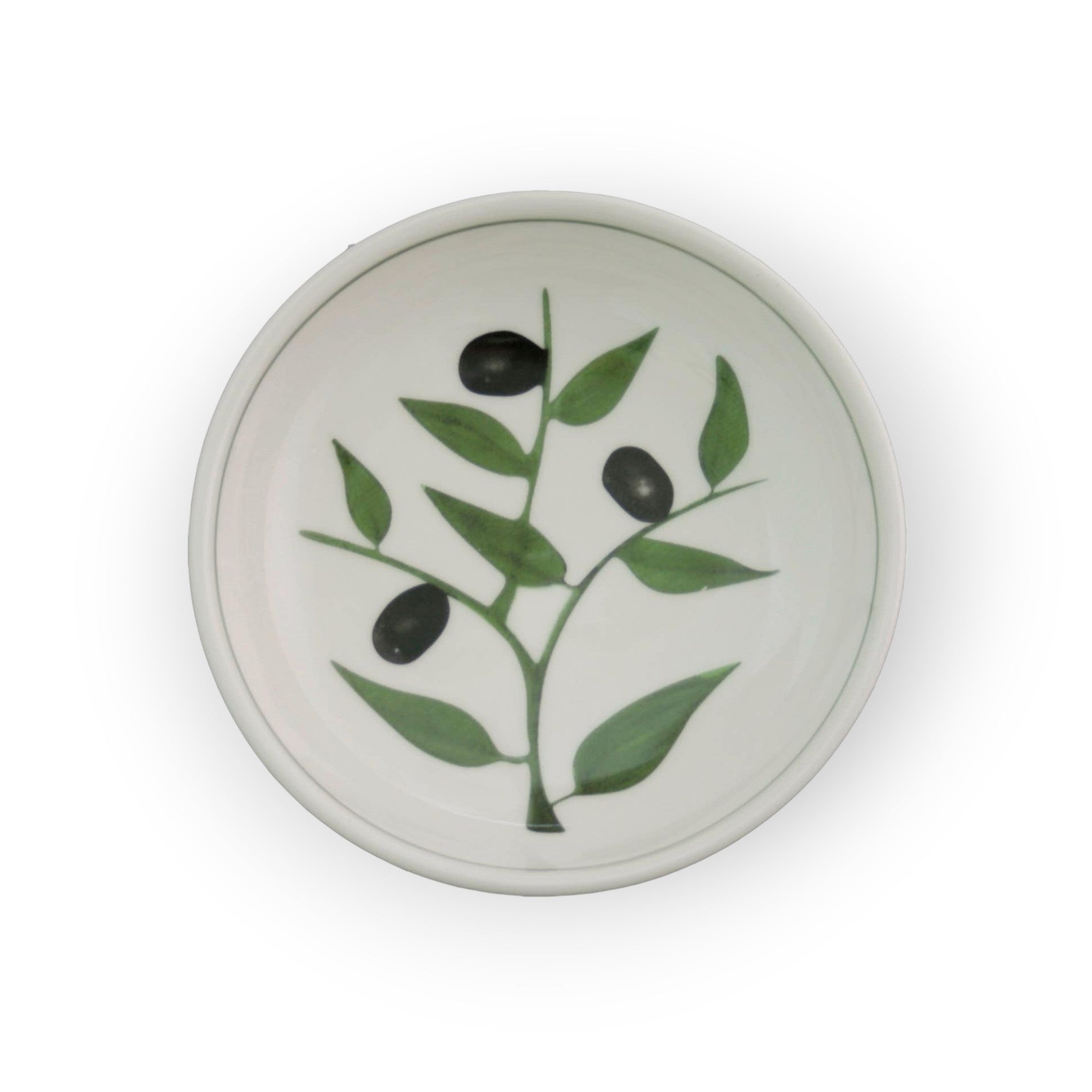 Out of the Woods of Oregon – Large Round Bowl – Olive Branch
