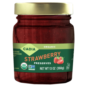Strawberry Preserves, Organic, Cadia