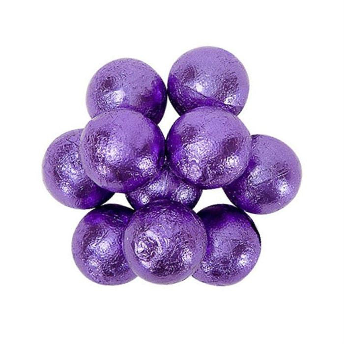 Purple Foiled Double Chocolate Balls