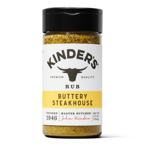 Kinder’s Buttery Steakhouse Seasoning Rub, 3.3 Oz