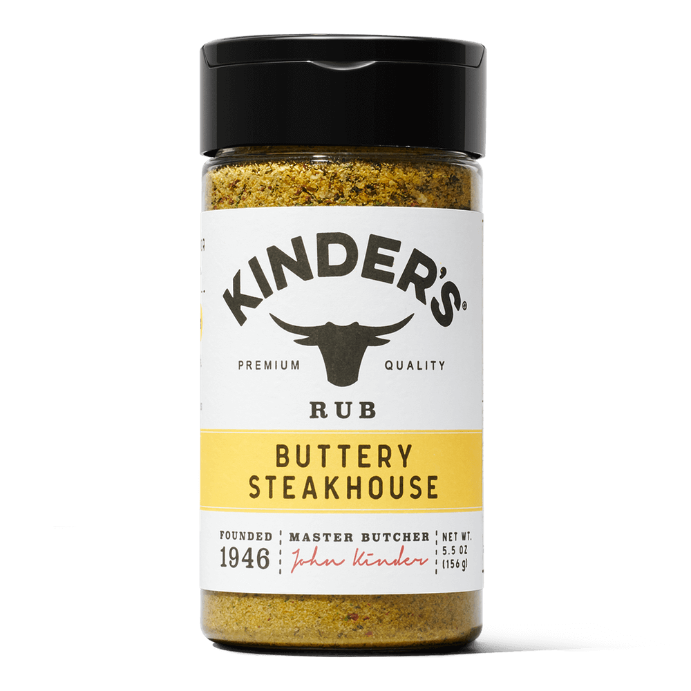Kinder’s Buttery Steakhouse Seasoning Rub, 3.3 Oz