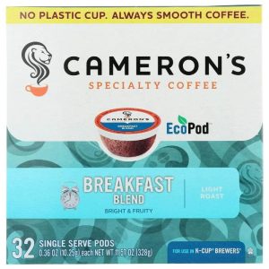 Camerons Coffee – Breakfast Blend K-Cups Coffee, 11.57 Oz