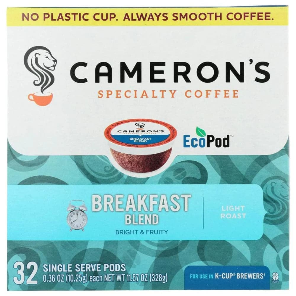 Camerons Coffee – Breakfast Blend K-Cups Coffee, 11.57 Oz