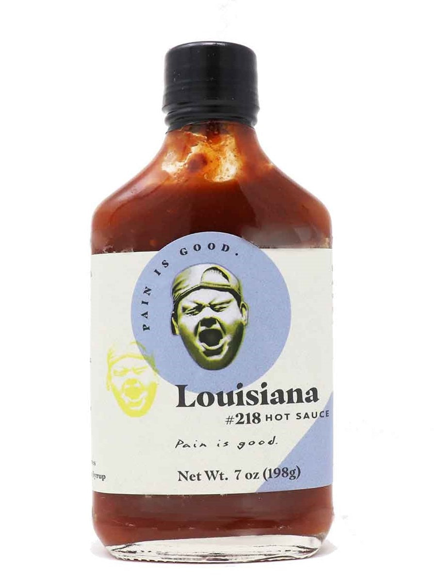 Hot Sauce Pain is Good #218 7 oz Flask Heat 7