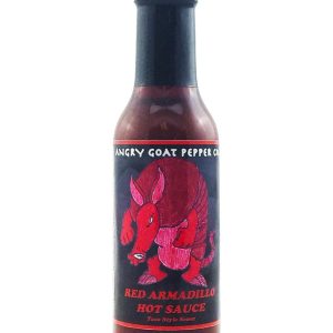 Hot Sauce Angry Goat Pepper Co Red Armadillo Taco Style 5 oz Heat 3