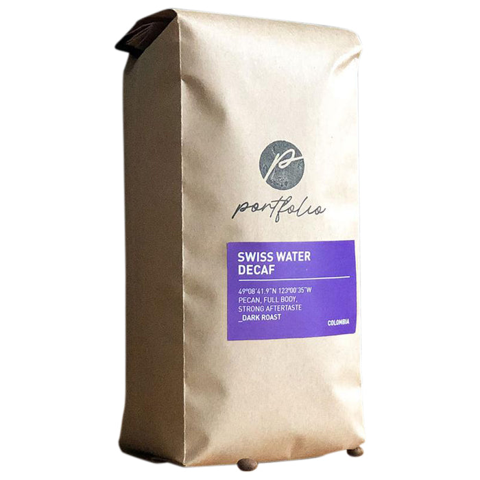 Portfolio – Swiss Water Decaf Colombian Coffee, 12oz