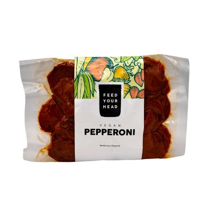 Feed Your Head – Vegan Pepperoni, 6oz