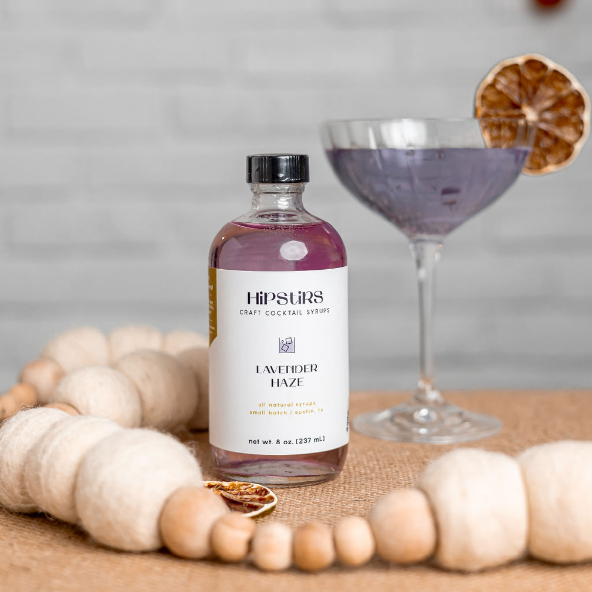 Liquid Alchemist Syrups – Lavender Haze Cocktail Syrup (8 oz)