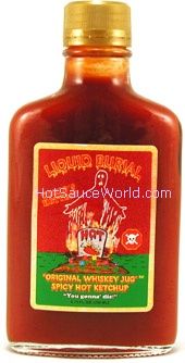 Liquid Burial World’s Hottest Ketchup, 10oz.