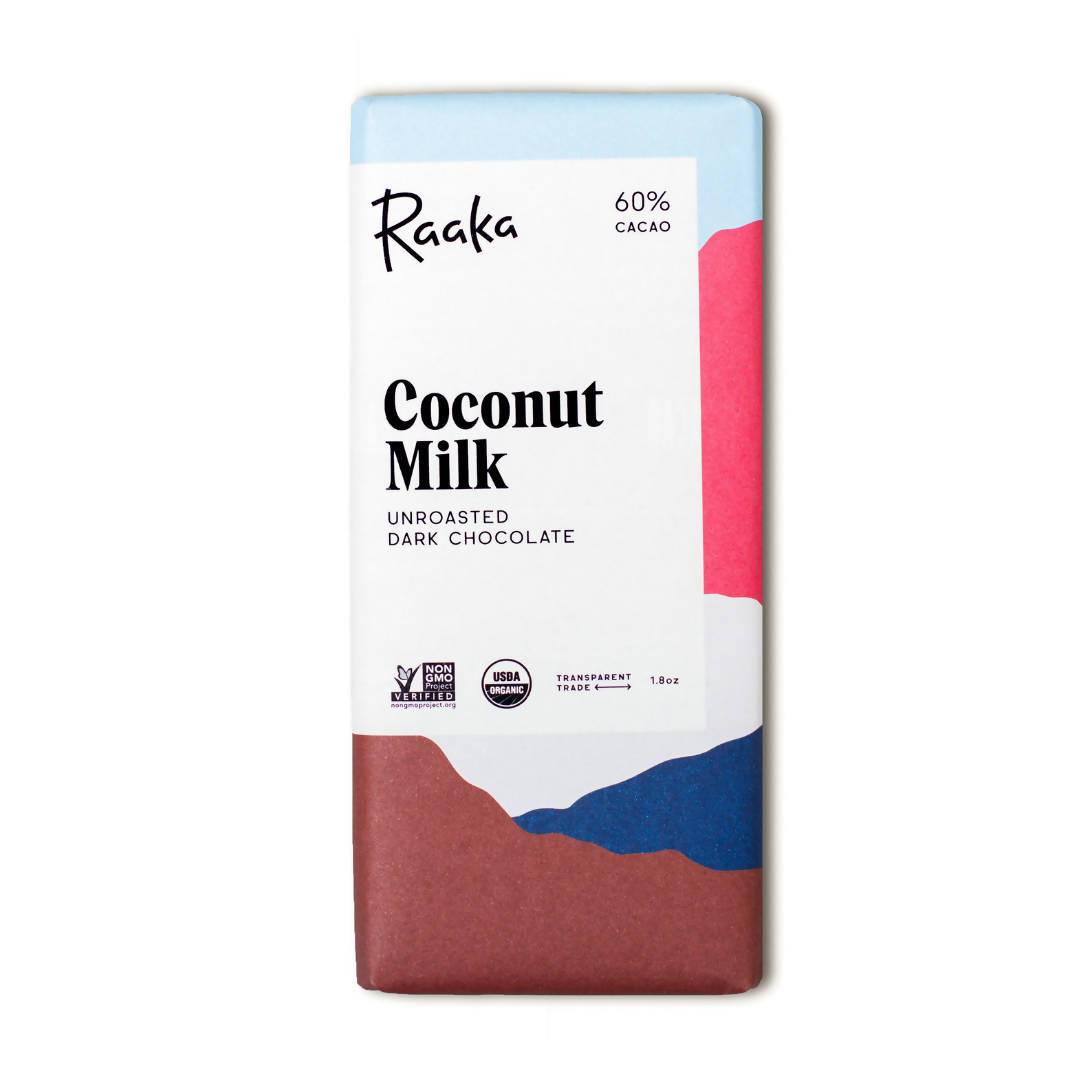 Coconut Milk Chocolate Bars – 12 x 1.8oz