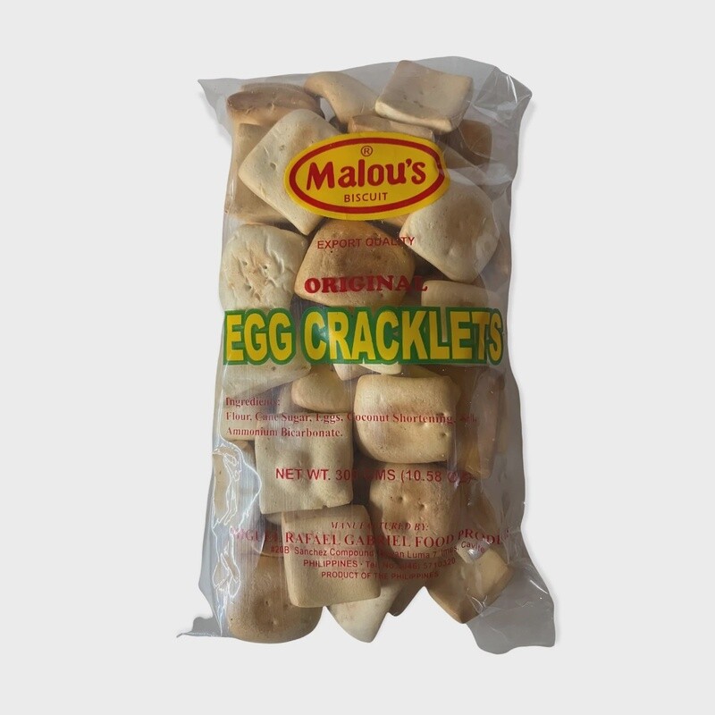 Malou’s Egg Cracklet 300G