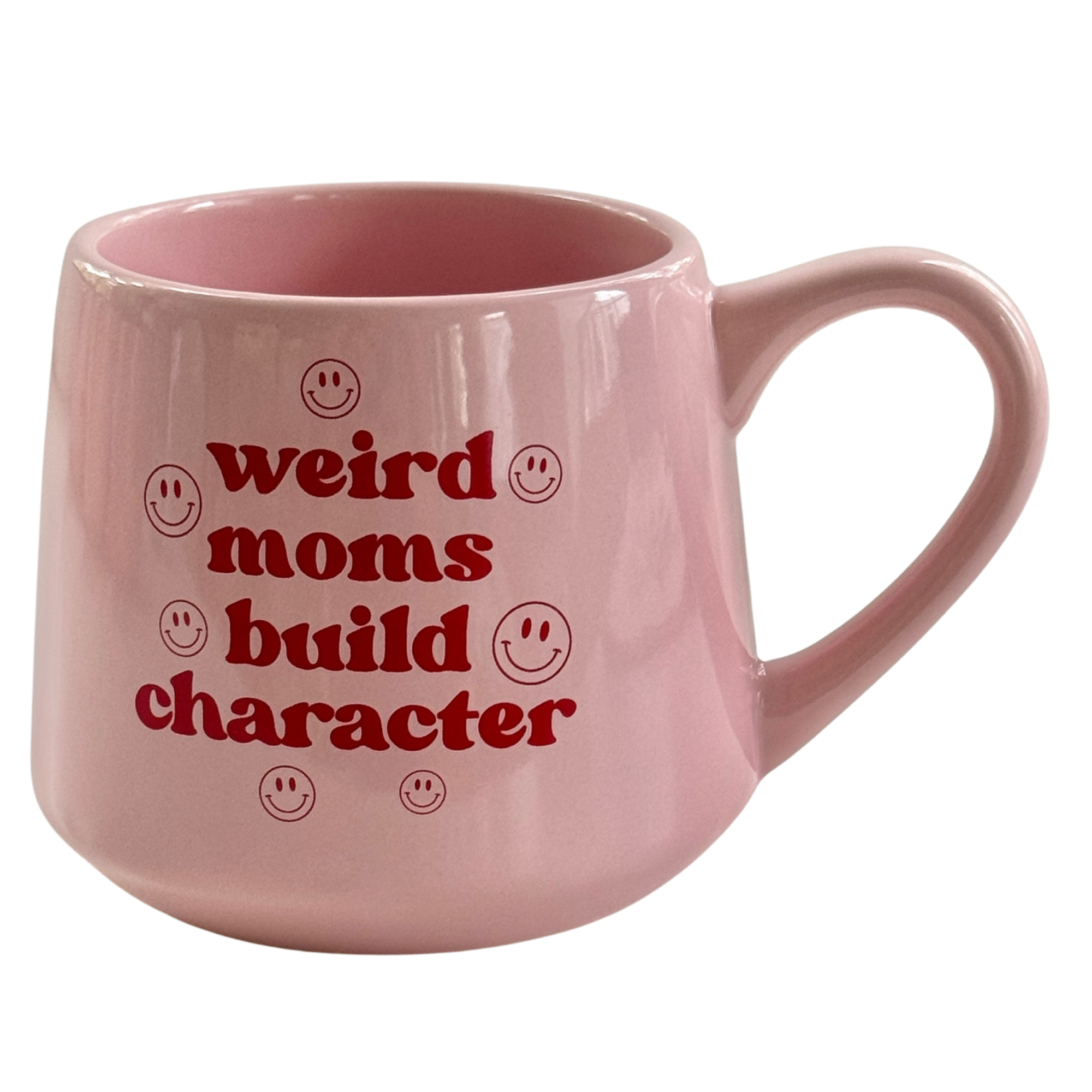 Moonlight Makers – Funny Mug – Weird Moms Build Character – 16oz – Mot