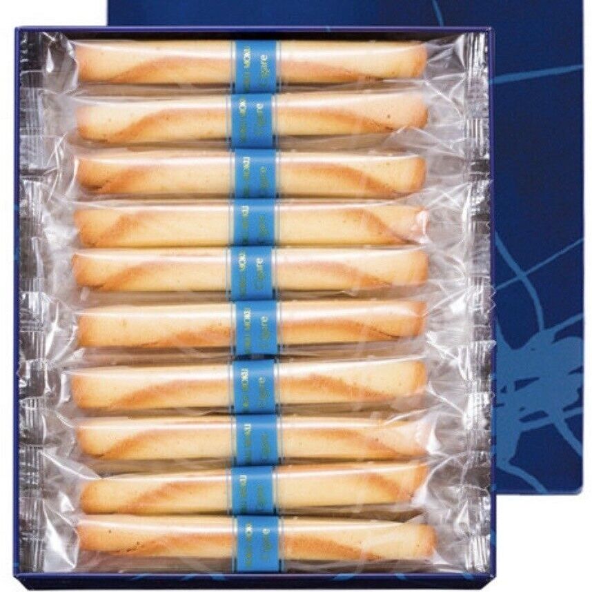YOKU MOKU Cigare Sweets Cookies Butter Biscuit Snack Gift box 20pieces Japan – Tokyo Sakura Mall