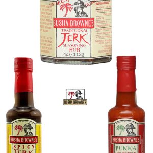 Busha Browne’s Jerk Sauces Gift Set, 1/4oz., 2/5oz.