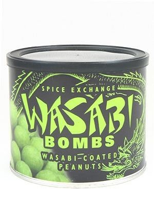Wasabi Bombs, Wasabi Coated Peanuts, 5.5oz.