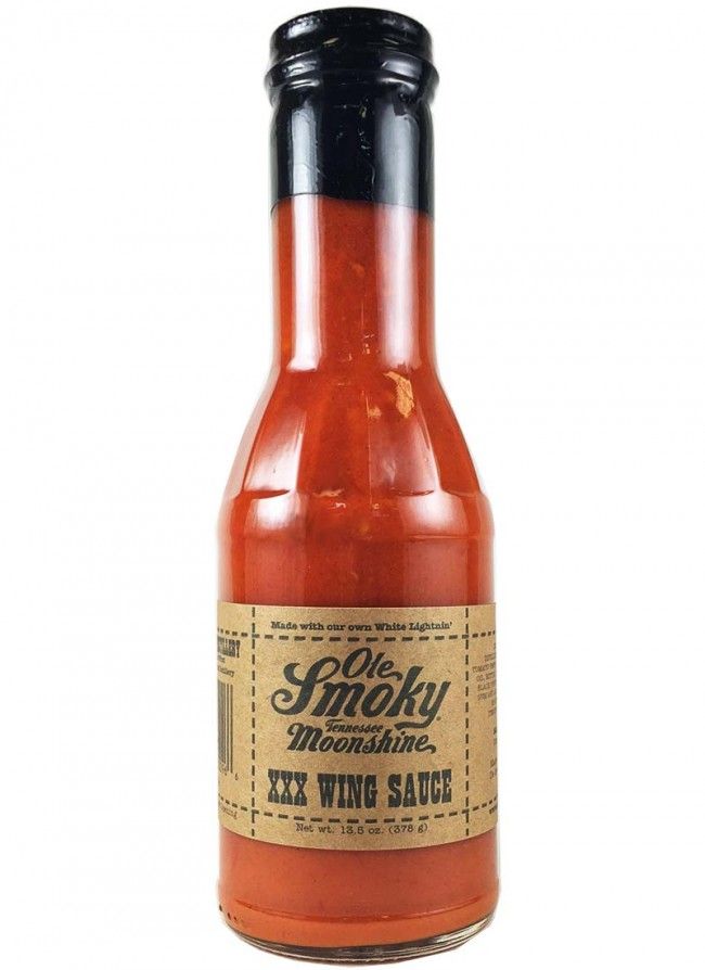 Ole Smoky Moonshine Jolokia XXX Wing Sauce, 13.5oz.