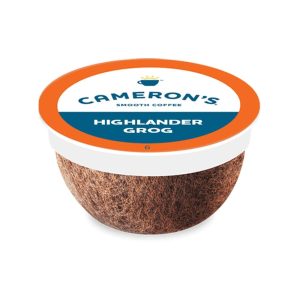 Camerons Coffee – Coffee Highlander Grog, 4.33 Oz | Pack of 6