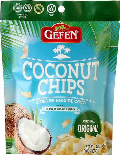 Gefen Coconut Chips Original, 1.41 oz.