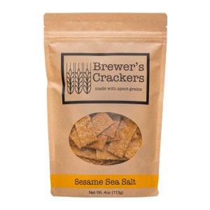 Brewer’s – Sesame Sea salt Crackers, 4 Lbs